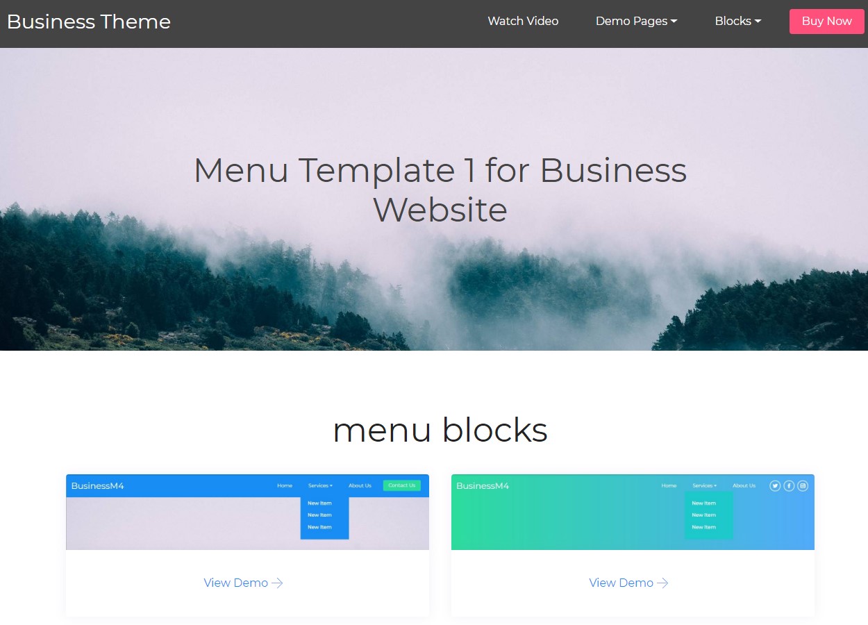 Web Template