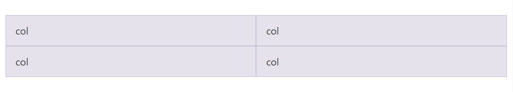 Equal width multi-row