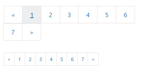 Pagination Sizing