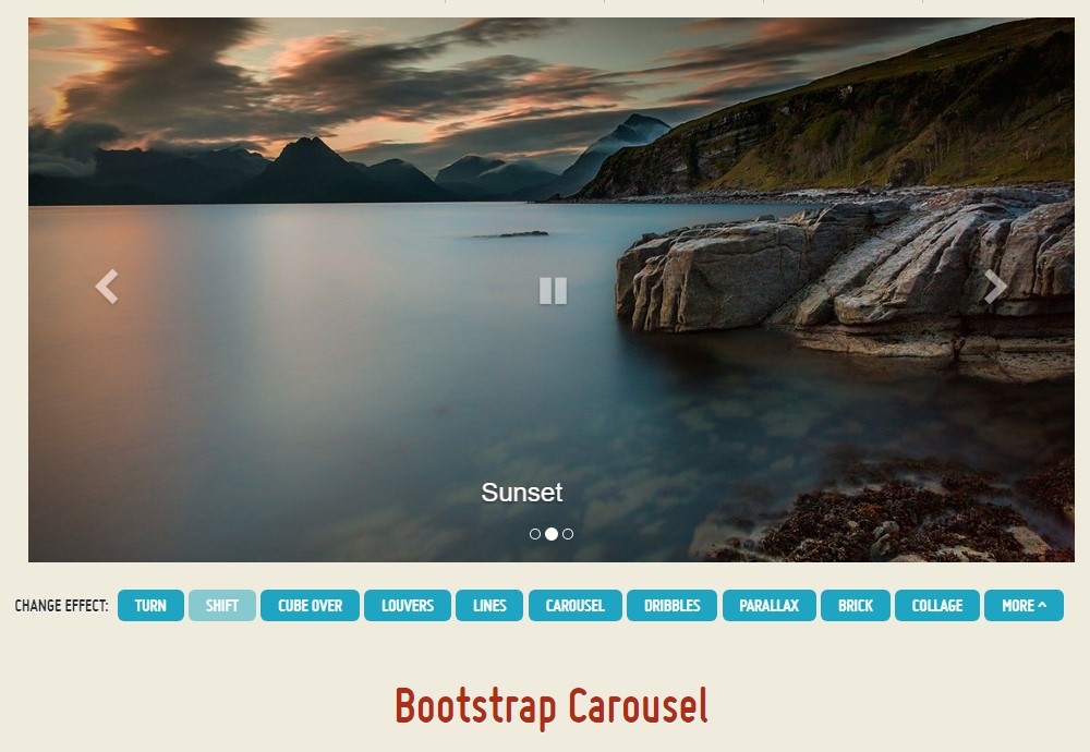  Bootstrap Carousel Slider Demo 